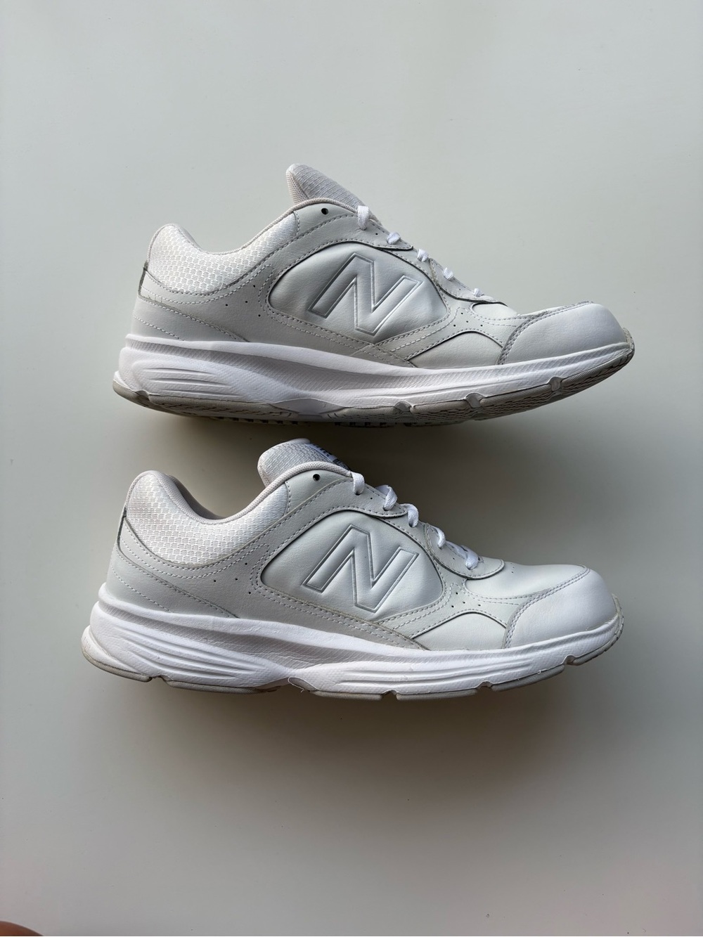 New Balance Men’s 456 White Athletic Sneakers with OrthoLite Footbed. Sz 10.5 - Picture 1 of 8